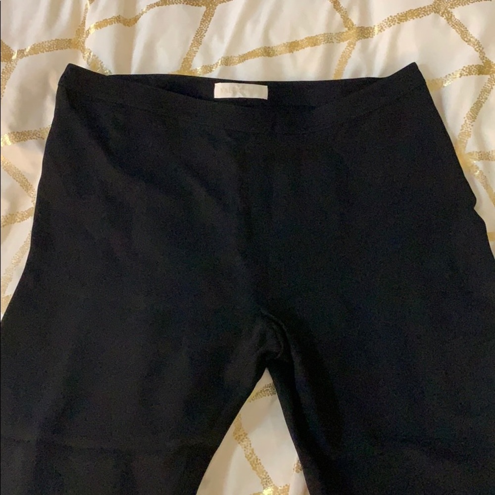 Valentino wide leg black slacks 12 long tall